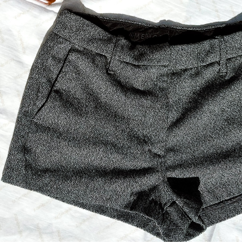 American Eagle Soft Wool Blend Trouser Shorts